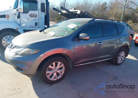 2013 Nissan Murano Sl из США, поврежденный, VIN JN8AZ1MUXDW203031